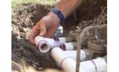 PVC Irrigation Manifold Repair Video