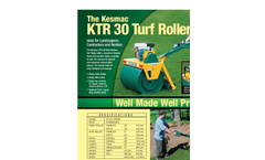 Kesmac - Model KTR 30 - Turf Roller Brochure