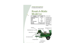 Roast-A-Matic - Model 50 - Grain Roaster Brochure