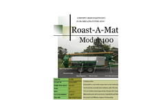 Roast-A-Matic - Model 400 - Grain Roaster Brochure