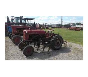 IH - Model Cub Series - Tractor with Cultivator