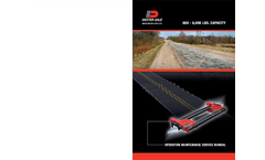 Bri-Mar - Model DTR508LP-3 - Single Axle - Low Profile Dump Trailer Brochure