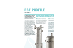 Model RBF Profile Series - Side Entry Recessed Basket Design Filter Bag Housing Brochure