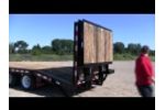 Towmaster Trailer Bi-Fold Hydraulic Ramp Option