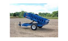 Towmaster - Model T-5HD - Hydraulic Dump Trailer for Landscaping