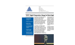 Model FH3/FH4 - Digital Temperature Gauge for Retort Applications- Brochure