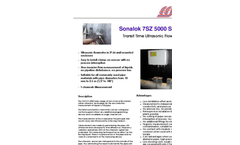 Eesiflo - 5000 Series - Transit Time Ultrasonic Flowmeter Brochure