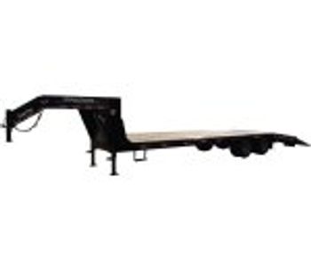 Dual Axle Flat Bed Trailers-1