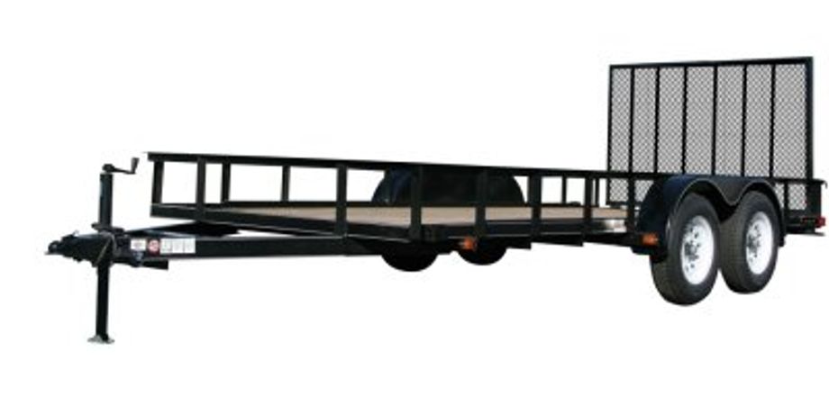 Model 6X12GW1BRK  7000 lb. GVWR - Wood Floor Trailers