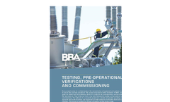 Testing, Pre-Operational Verifications and Commissioning Brochure