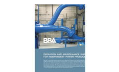 Operation and Maintenance Support for Independant Power Producers Brochure