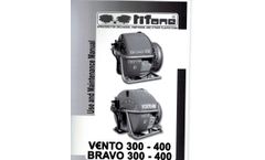 Vento - Model 300-400 Line - Agricultural Sprayer - Manual