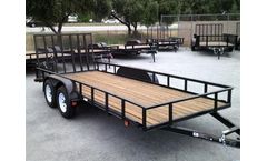 Model 6 X 16 - Carry-On Tandem Axle Utility Trailer