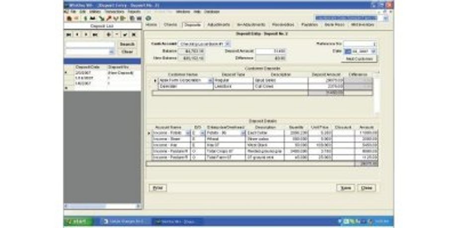 Countryside - Version WinOne VB & WinOne VB+ - Ag-Finance Accounting System Software