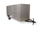 H H Trailers - Model CA - Flat-Top V-Nose Single Axle Cargo Trailer