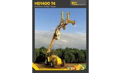  	TOL - Model HD1400 - Dual Boom Hedger Topper - Brochure