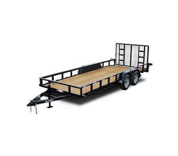 Appalachian - Model 7,000/10,000/12,000 LB GVWR - Standard Duty Tandem Axle Landscape Utility Trailers