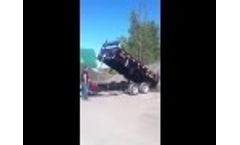 Gas Powered N&N Dump Trailer- Video