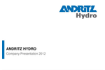 ANDRITZ Hydro Brochur