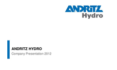ANDRITZ Hydro Brochur