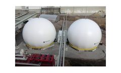 Double Membrane Gas Storages
