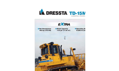 Dressta - Model TD-9 - Compact Crawler Dozers- Brochure