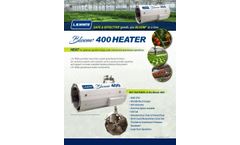 L.B. White Bloom - Model 400 - Direct-Fired Greenhouse Heater - Brochure