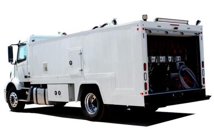 Sage-Oil-Vac - Model 57Ai-8100 - Lube Truck Body