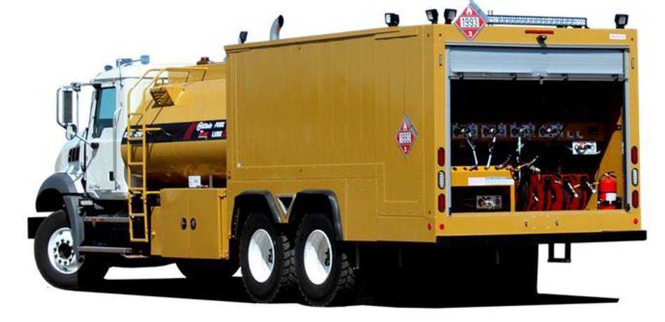 Sage-Oil-Vac - Model 58CE-8100 - Fuel/Lube Open Truck Bed