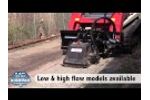 Skid Steer Cold Planer : Blue Diamond Attachments Video