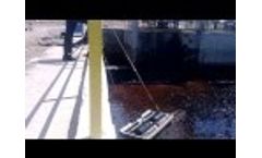 Visco Engineers floating Drum Type Oil Skimmer Video 1