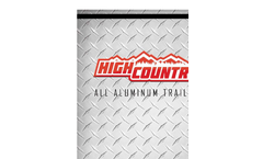 High Country Trailers- Brochure
