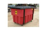 Poly Dura Kan - Rear Load Plastic Waste Containers