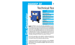 Model 4600EP 3F - Gas Generator Brochure