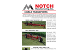 Notch - Model 6BT - 2 Wheel 6 Bale Transport- Brochure