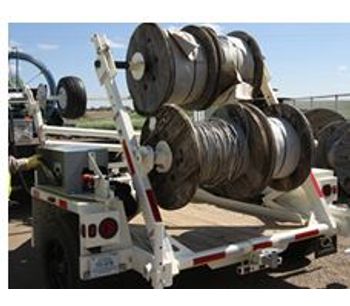 Larson Cable Trailers for Power Industry - Energy - Power Distribution