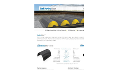 HydroStor - High Performance Stormwater Storage Chambers Brochure