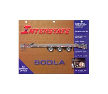 Interstate - Model 50DLA - Tag-Along Trailers