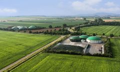 Wastewater from biogas plants