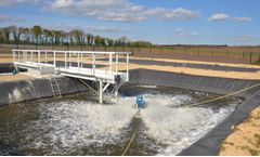 Wastewater treatment ponds