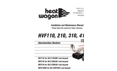 Model HVF110 - Indirect Fired Heater Manual