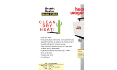 Model P1500 - Electric Heater Brochure