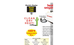 Model P600 - Electric Heater Brochure