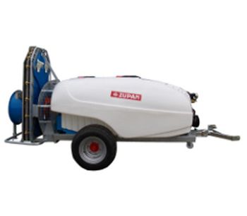ZUPAN - Model 600, 800, 1000, 1500 AND 2000 L. - Tank Volume Trailed Sprayers