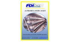 FDI - A-Frame Layer Cages - Brochure