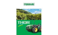 Ferrari Thor Tractor Specifications Sheet