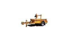 Model BC-608 - Single Axle Cargo Reel Transport Trailers