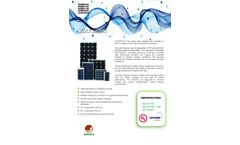 Sungrace - Model VoLt Series - Crystalline Solar Photovoltaic Module - Brochure