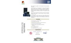 Sungrace - Model SGM300 - Multi Crystalline Solar Photovoltaic Module - Brochure