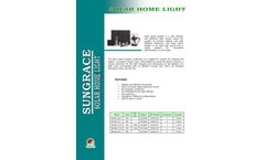 Sungrace - Solar Home Lighting System - Brochure